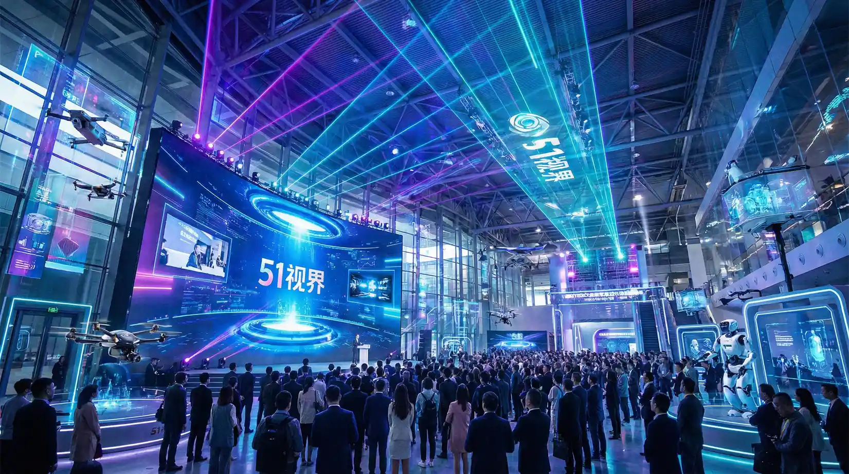 科技展览会现场 - 51网_全网热搜_官方入口_51网官网入口 综合报道
